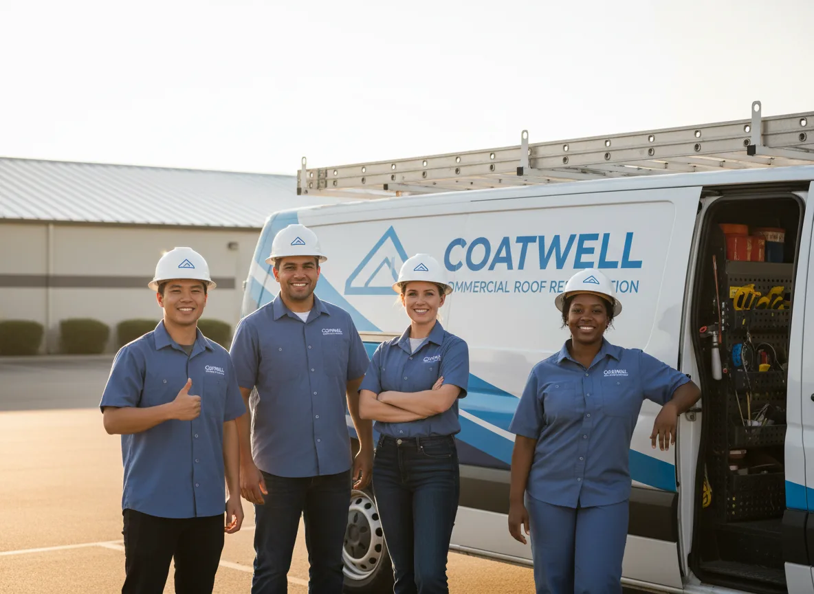 Commercial roof coating company in Palmer, NE